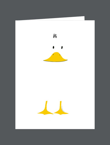 Hi  Thinking Of You - Card