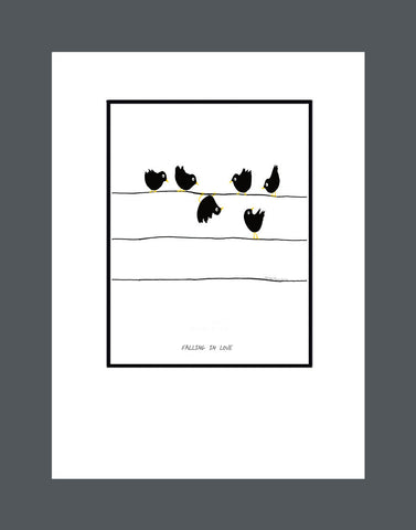 Falling In Love - Print