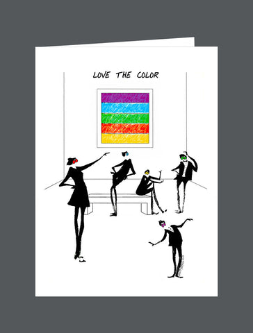 Love The Color - Card