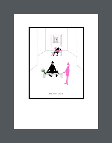 The Art Lover - Print