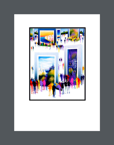 World Without Borders - Print