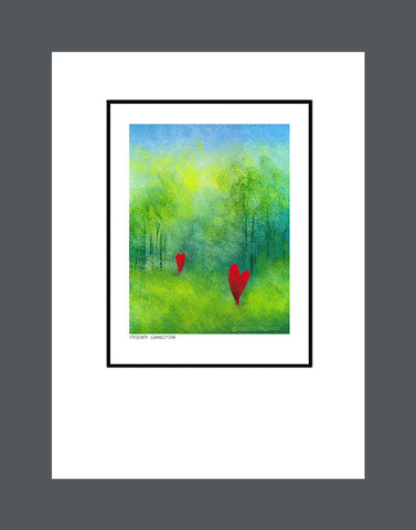 Friends Connecting - Print