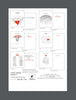 Heart Series Greeting Card Pack