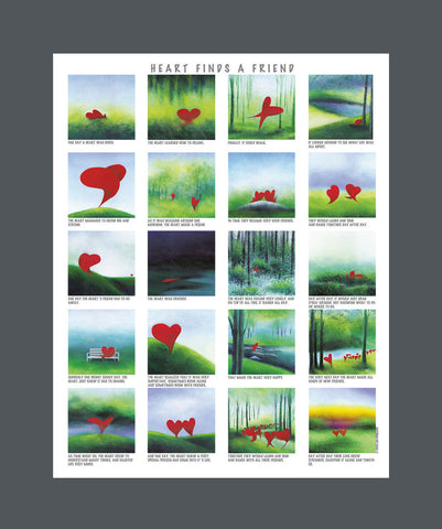 Heart Finds A Friend - Poster