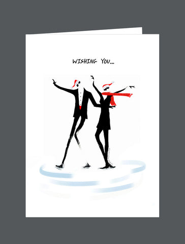 Wishing You...   Seasons Greetings - Card