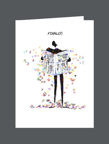 Finally!   Some Good News! - Card