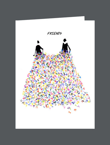 Friends   Can Say It All - Card