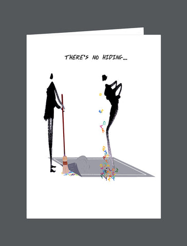 There’s No Hiding…    The Numbers. Happy Birthday! - Card