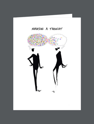 Sharing A Thought   That’s What Friends Are For! - Card