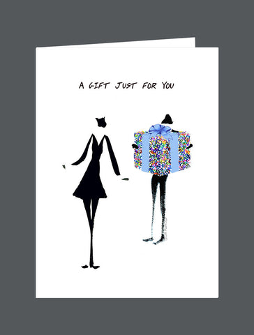 A Gift Just For You.   Happy Birthday  - Card