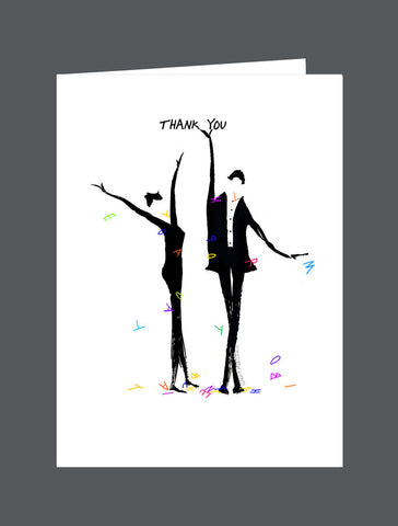 Thank You (Couple) - Card