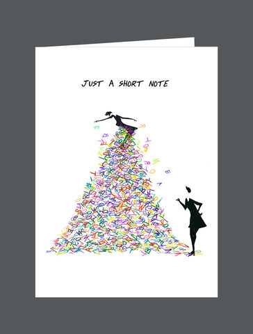 Just A Short Note - Card