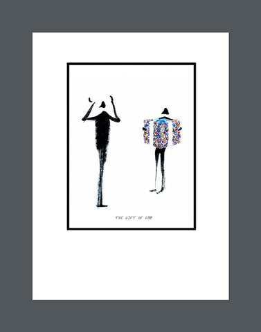 The Gift Of Gab - Print