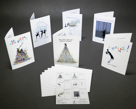 Birthday Series Greeting Card Pack 2