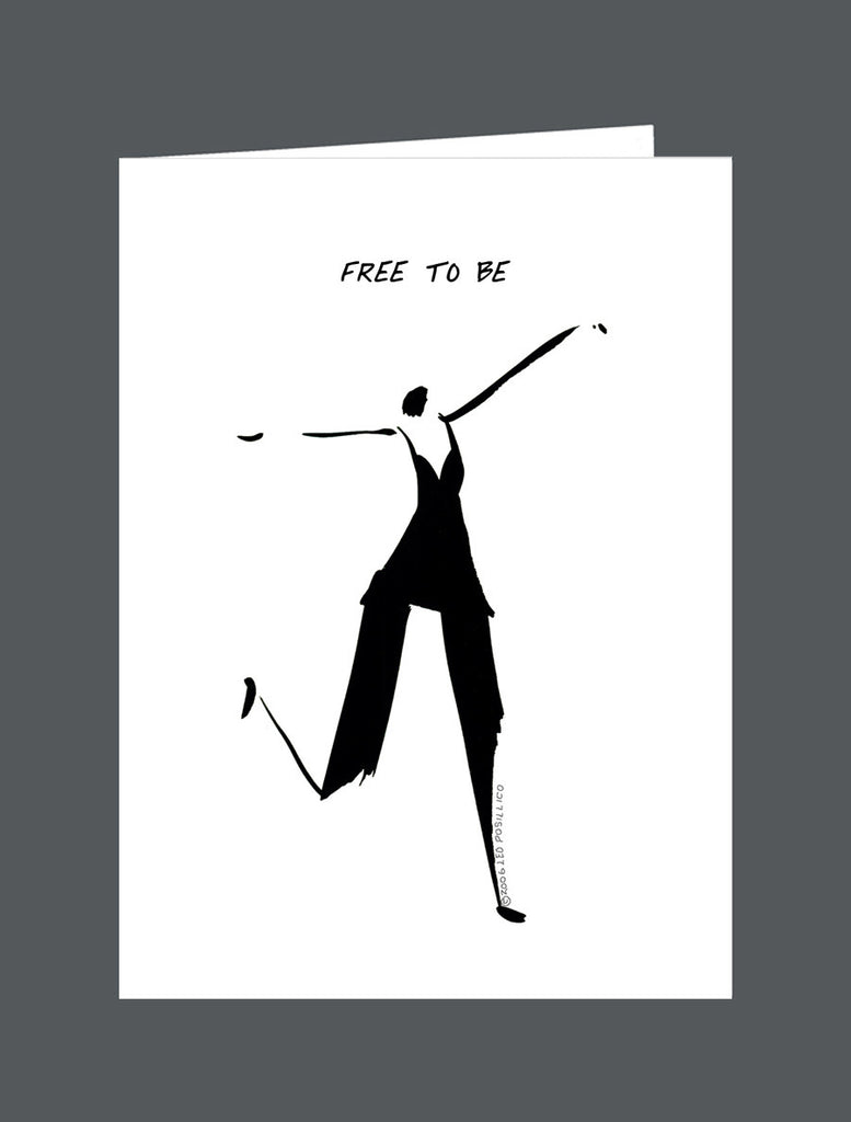 Free To Be - Card
