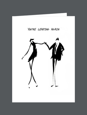 You're Leading Again - Card