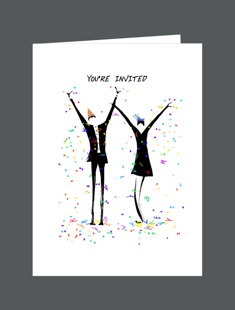 You're Invited   To Join The Celebration - Card