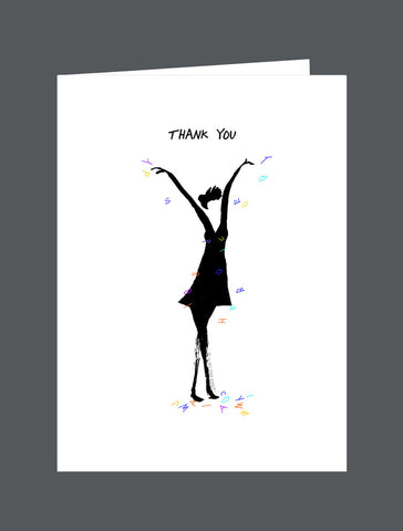 Thank You (Female) - Card