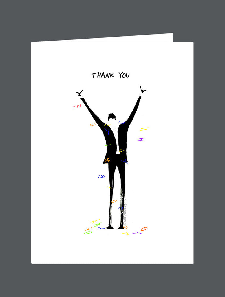 Thank You (Male) - Card
